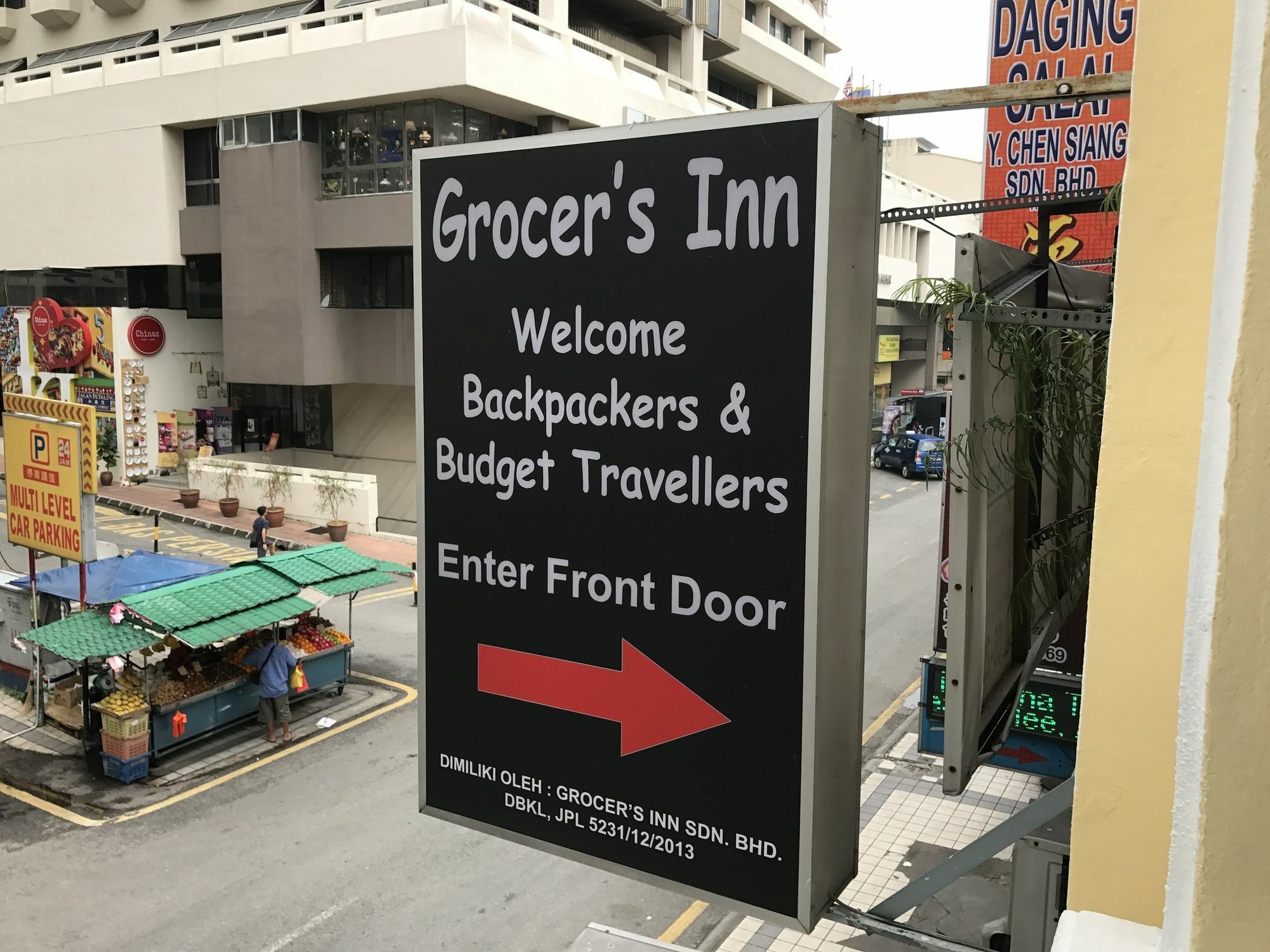 Grocer'S Inn Backpackers Guesthouse Kuala Lumpur Eksteriør billede